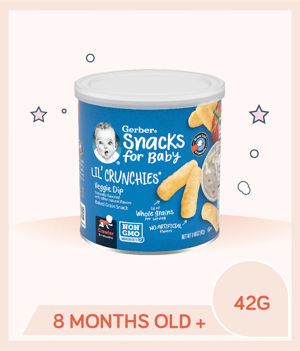 Gerber Lil's Crunchies Veggie Dip 42G