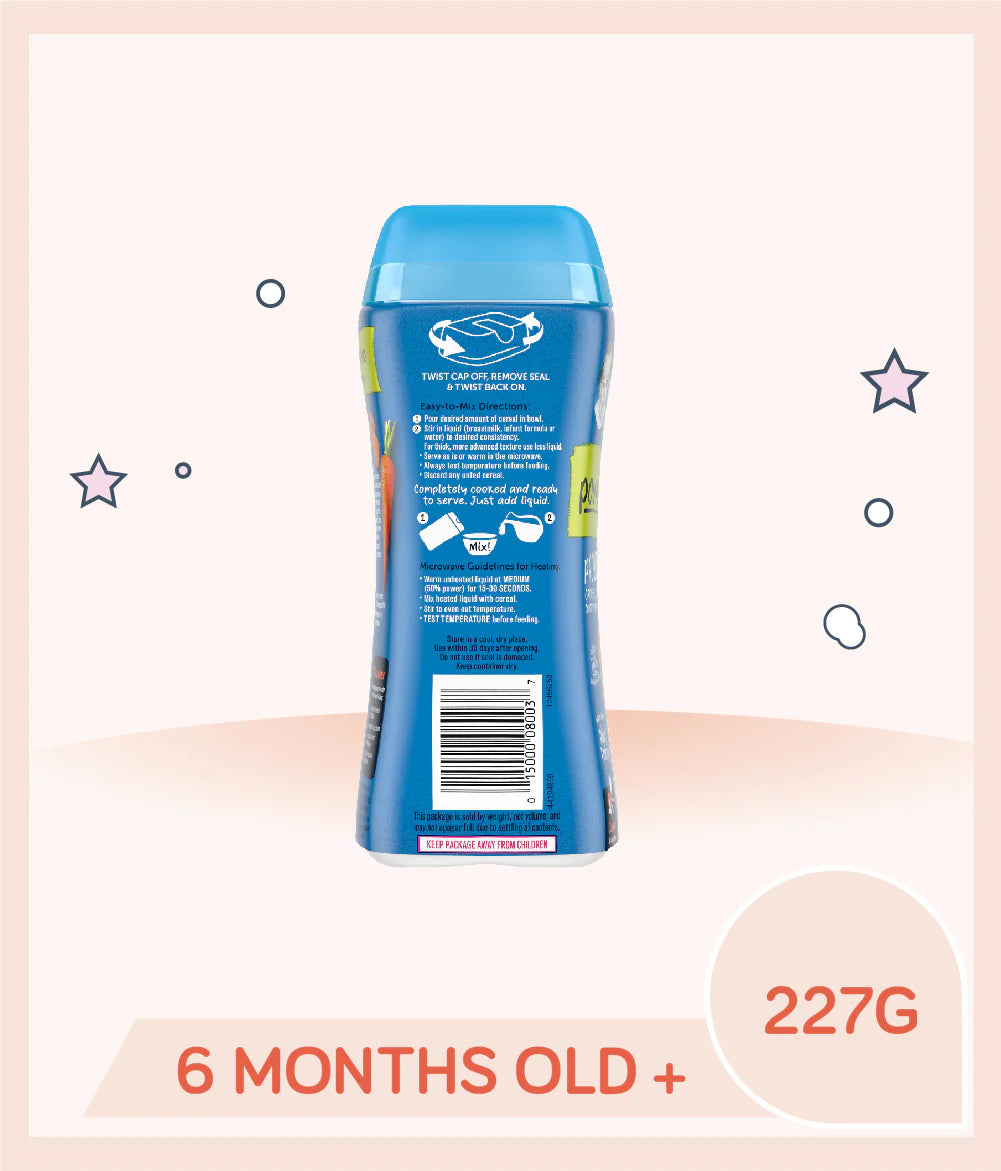 Gerber Probiotic Oatmeal Lentil Carrot & Apple 227g Crawler (6 months+)