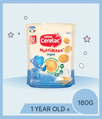 Nestle Cerelac Nutribites 180g Pouch