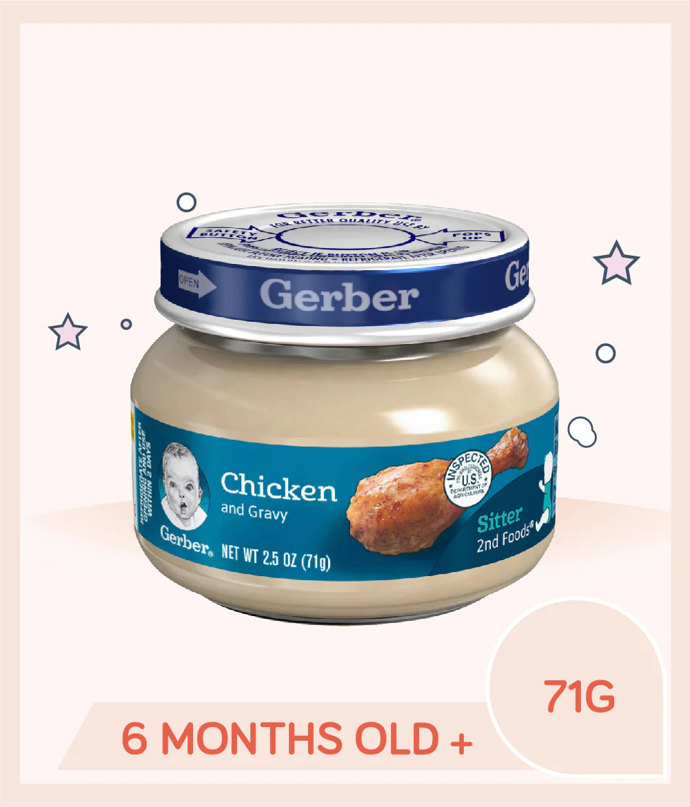 Gerber 2nd Foods Chicken & Gravy