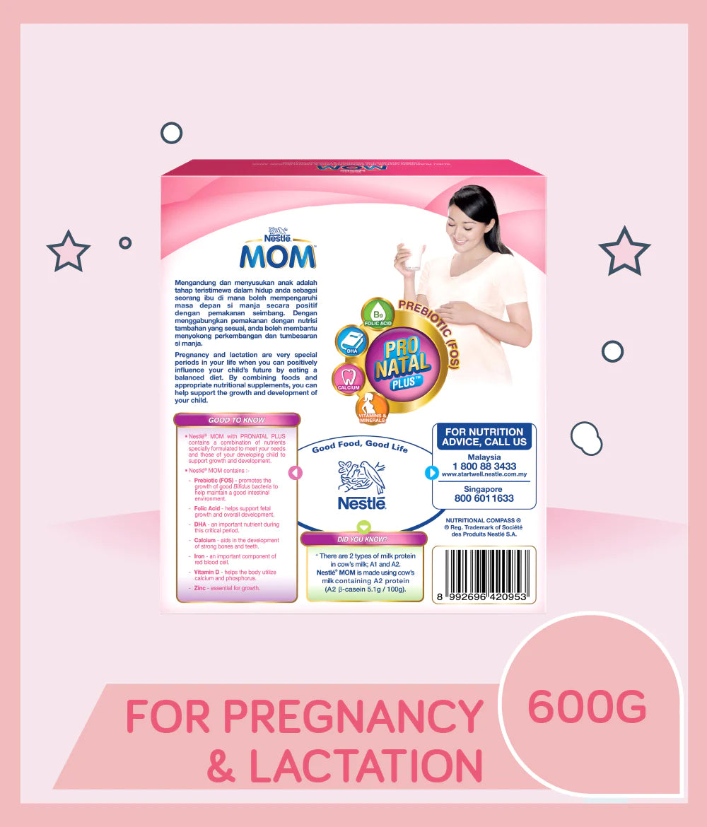 Nestle Mom Pregnancy Maternal Milk