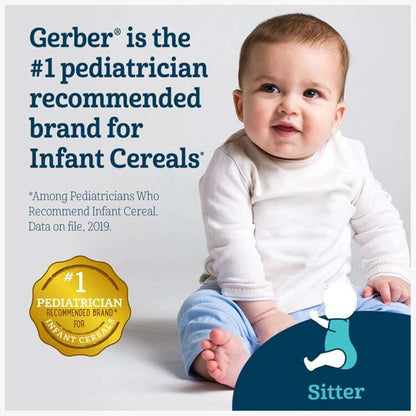 Gerber Baby Probiotic Rice Banana Apple Cereal 227G