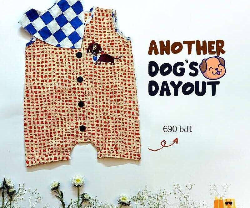 another-dogs-dayout-rompers-unisex-for-baby-boy-girl-main-photo