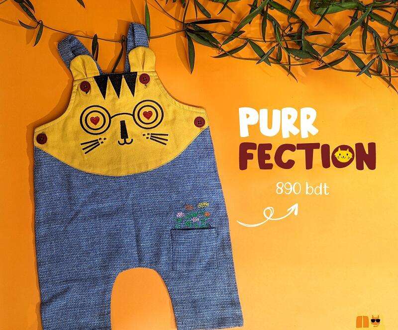 purr-fection-rompers-unisex-for-baby-boy-girl-main-photo