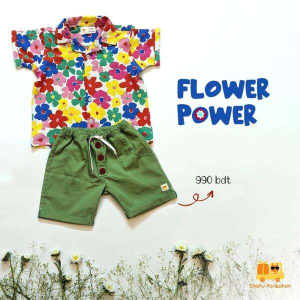 flower-power-shirt-pant-set-unisex-photo-1